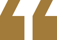 A large green quotation mark on a brown background.